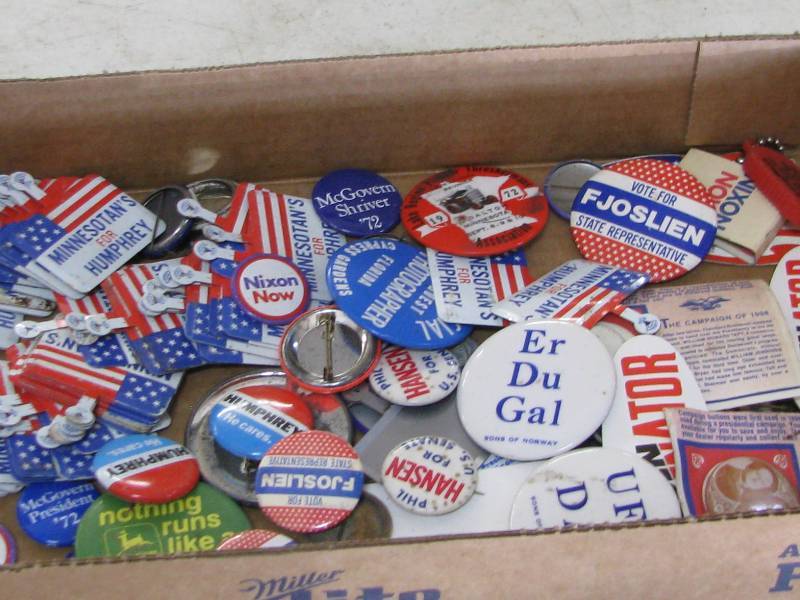 lot 7 image: Political Pinbacks