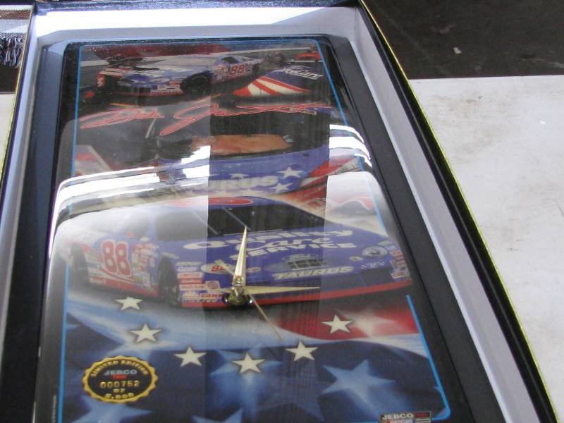 lot 20 image: Dale Jarrett Clock