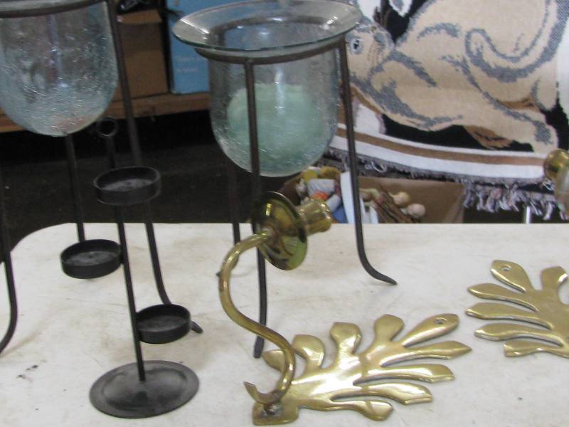 lot 71 image: Candle Holders
