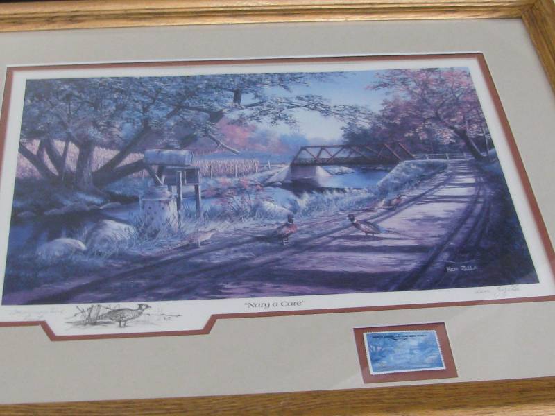 lot 86 image: Ken Zylla Print