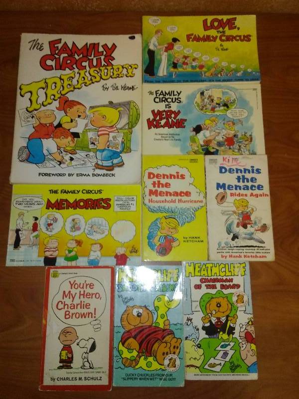 9 comic bound books