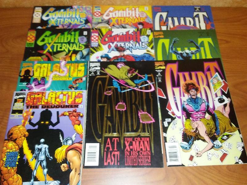 10 comics, Gambit, Gambit Externals, Galactus