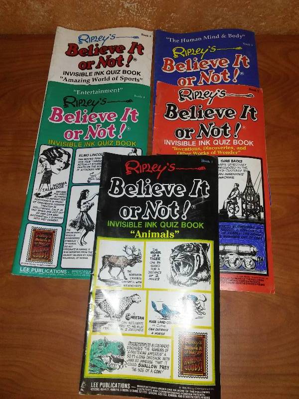 5 Ripleys Believe It or Not 1995