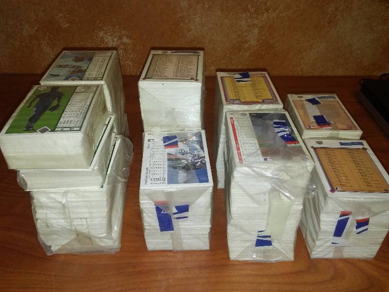 4 MLB sets of cards excellent to near mint