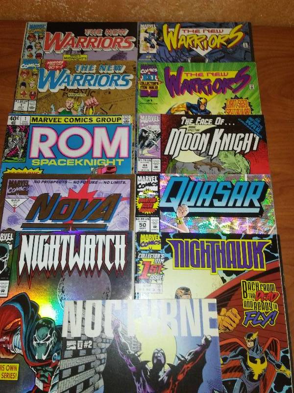 11 comics, the new Warriors