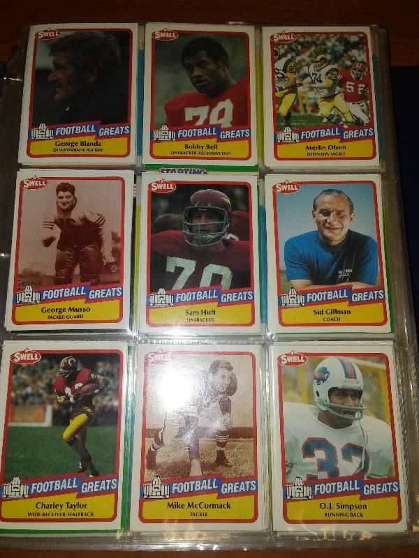 Baseball MLB specialty cards brands- Walworth, Bazooka, Kmart.
