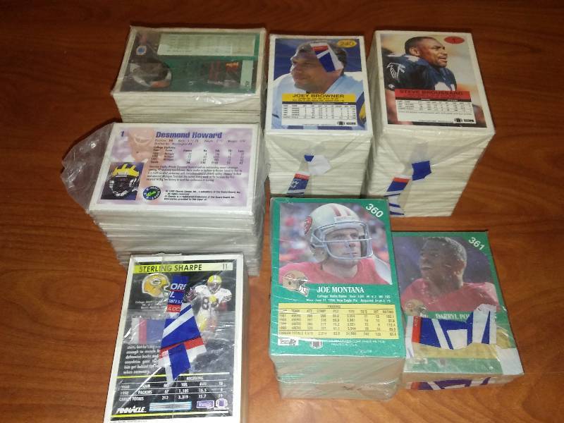 NFL football Fleer 1992 set and more