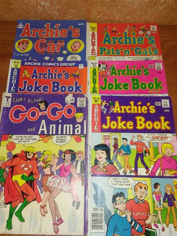 6 Archie joke book and more