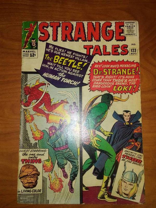 Strange Tales No. 123 August 1964