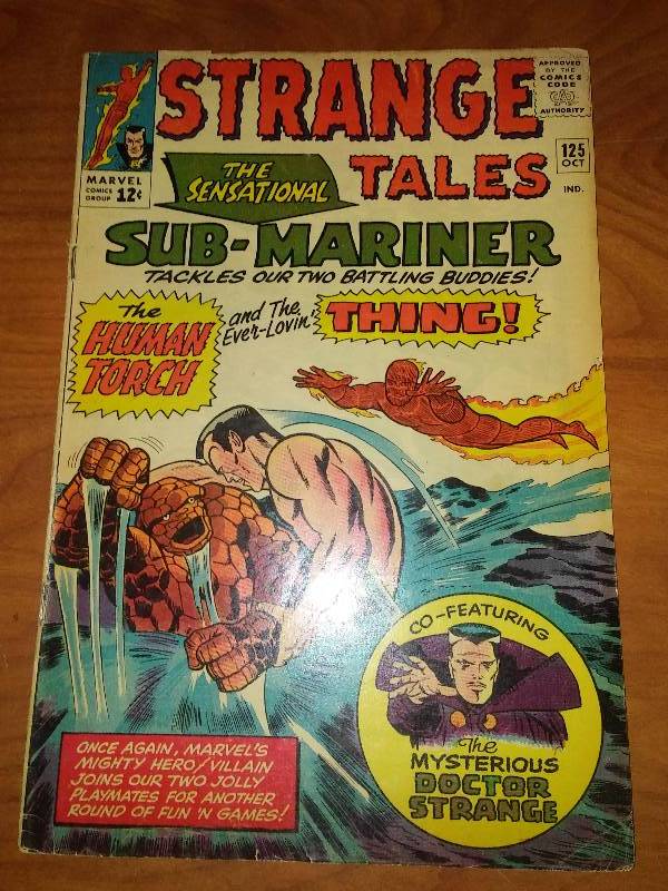 Strange Tales No. 125 October 1964