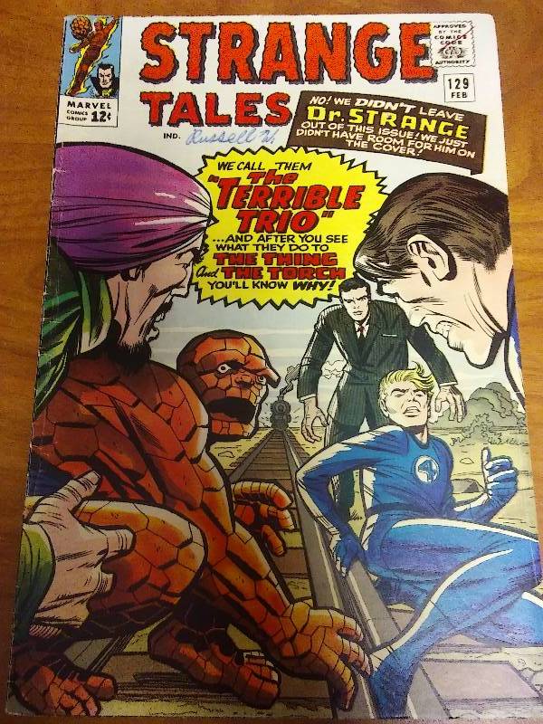 Strange Tales No. 129 February 1965