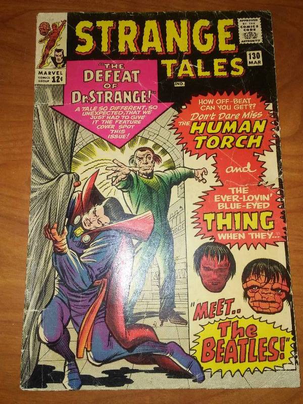 Strange Tales No. 135 1965 Marvel
