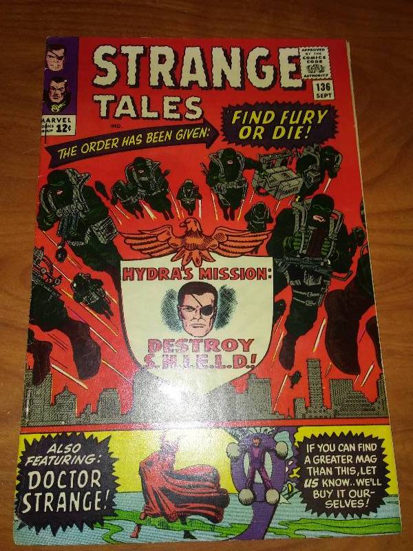 Strange Tales No. 136 September 1965