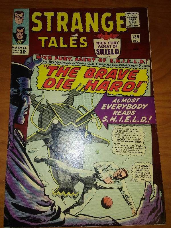 Strange Tales No. 139 December 1965