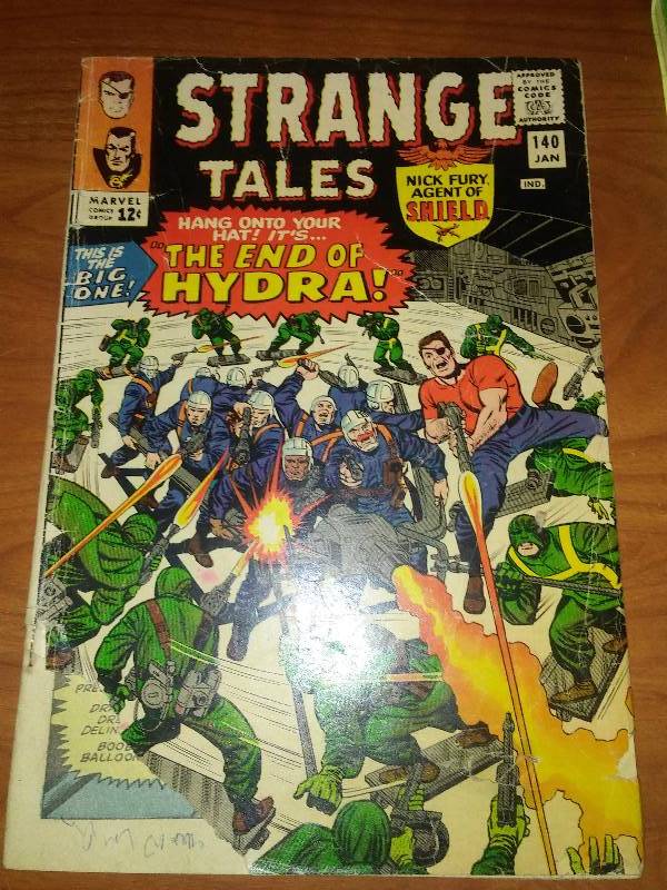 Strange Tales No. 140 January 1966