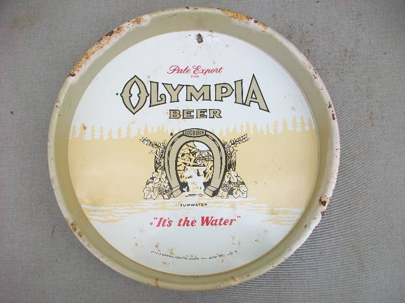 lot 38 image: Olympia Beer Tray