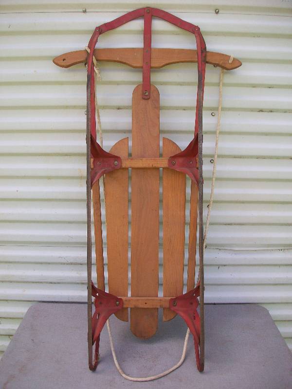 lot 60 image: Steel Runner Sled