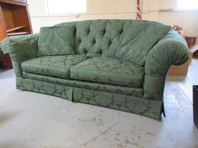 lot 102 image: CUSTOM MADE SOFA FOR DAYTON HUDSON