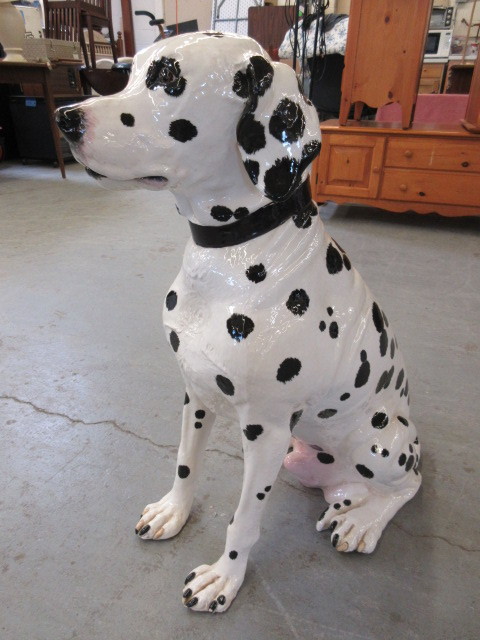 lot 106 image: CERAMIC DALMATIAN