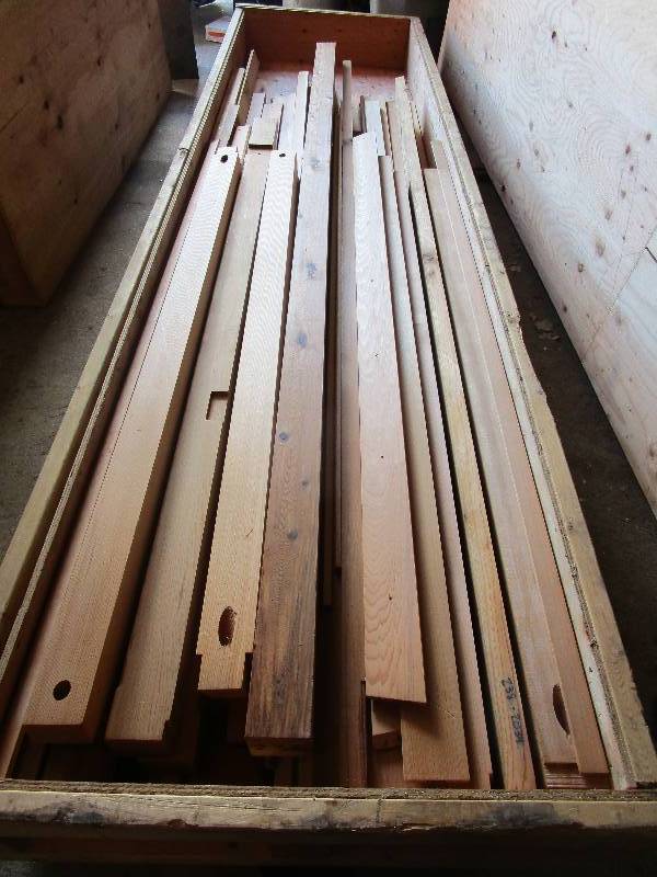lot 1 image: Lindal Cedar Porch in Crates (see pictures)