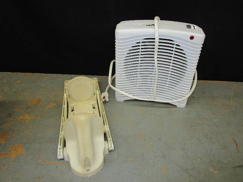 lot 55 image: Can Crusher and Heater Fan