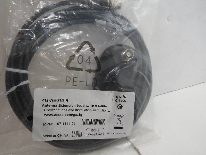 lot 19 image: lot of 8 4G-Aetenna extension base with 10ft cable