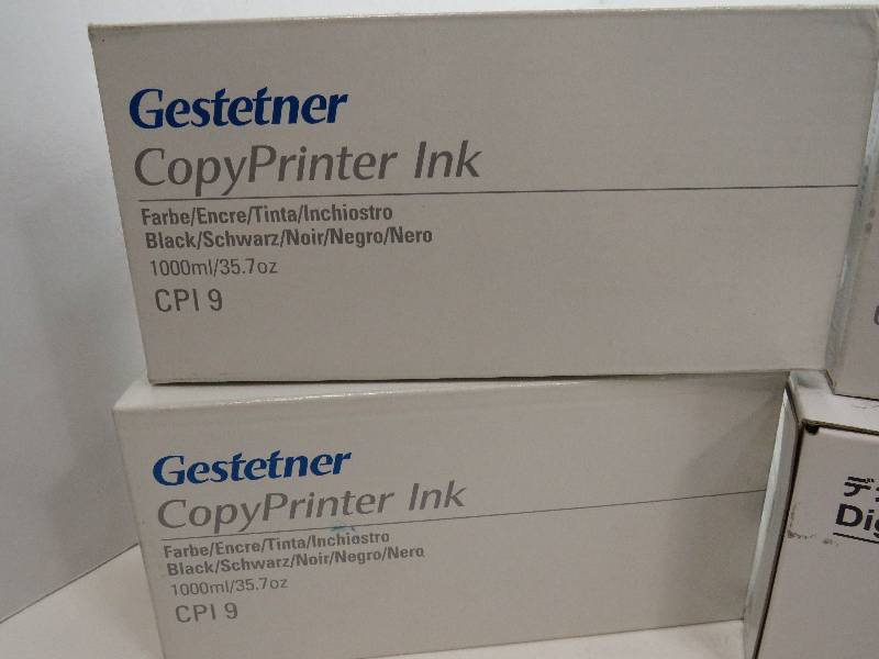 lot 21 image: Lot of 4 CPI 9 copy printer ink 1000ml each