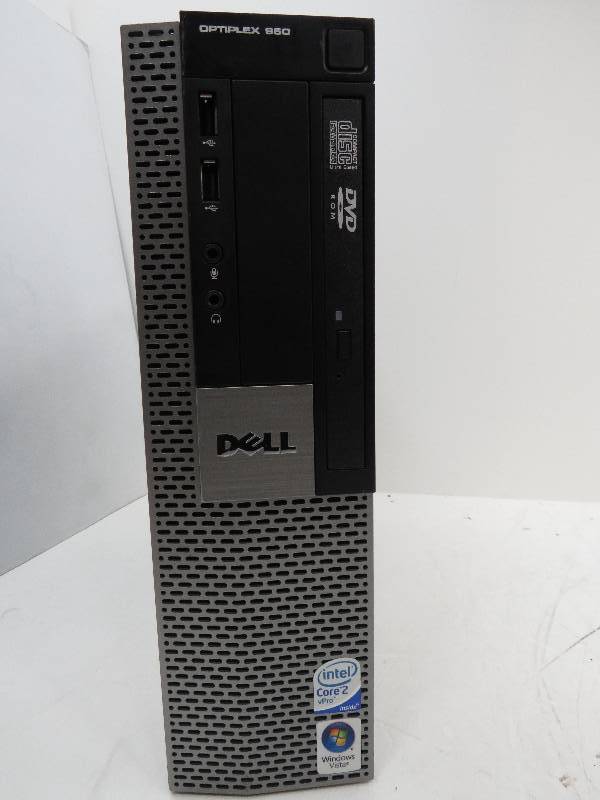 lot 5 image: Dell Optiplex 960 desktop computer