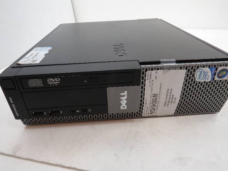 lot 25 image: Dell Optiplex 960 desktop computer SFF