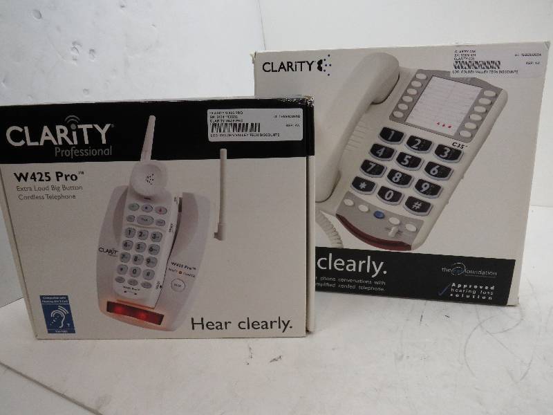 lot 38 image: LOT OF 2 LAND LINE PHONES