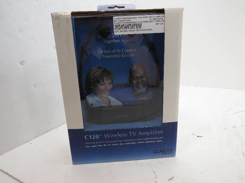 lot 45 image: CLARITY PROFESSIONAL C120 WIRELESS TV AMPLIFIER