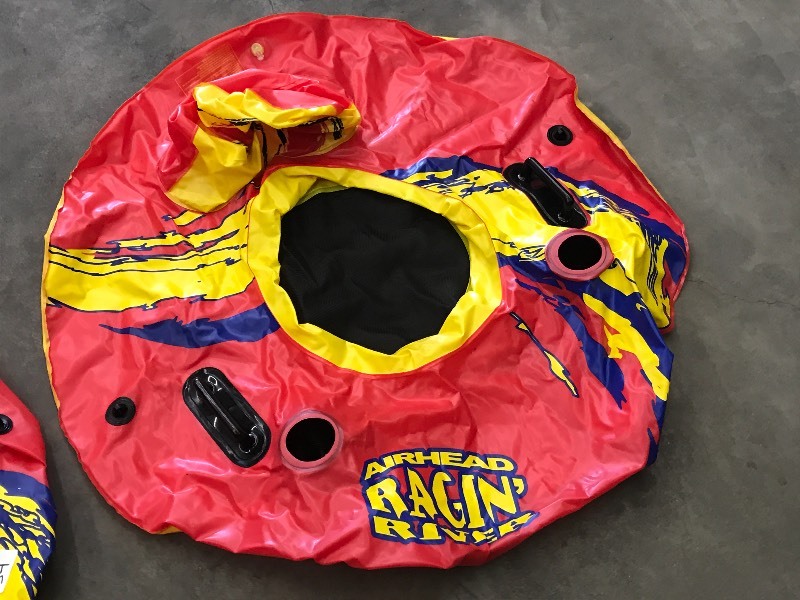 lot 34 image: (2) Airhead Ragin River Inflatible ...