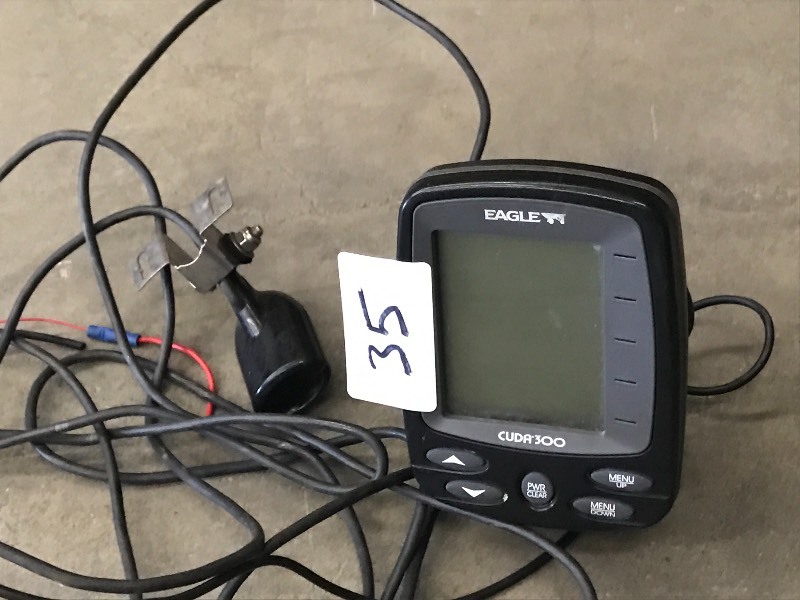 Eagle Cuda 300 Fish Locator With Tr... July Consignments 4 KBID
