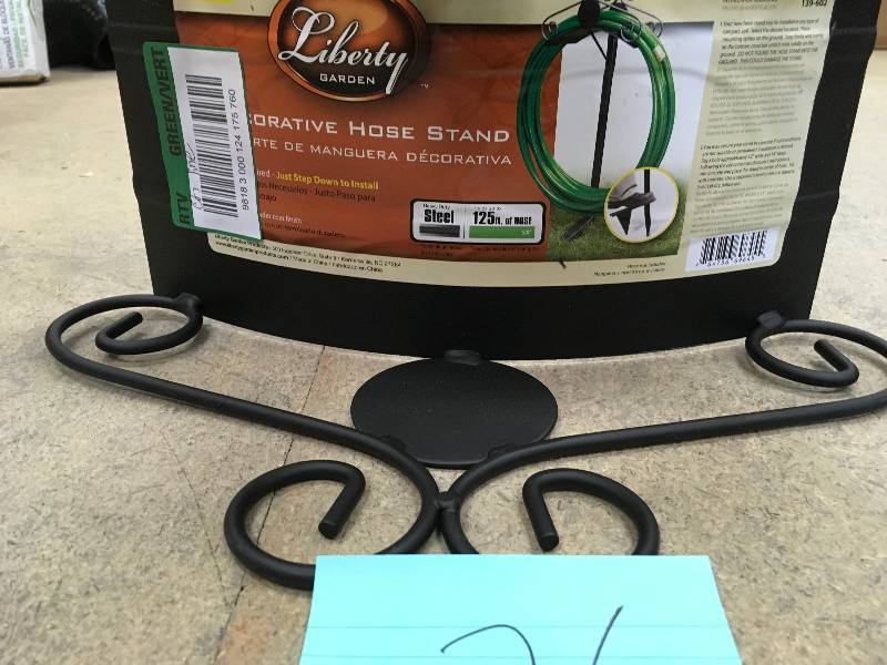 HAMPTON BAY Decorative Hose Stand