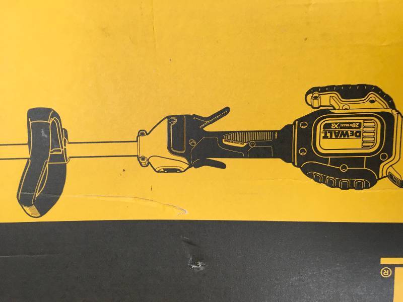 DEWALT 13 in. 20-Volt MAX Lithium-Ion Cordless Brushless Dual Line String Grass Trimmer Tool ONly work
