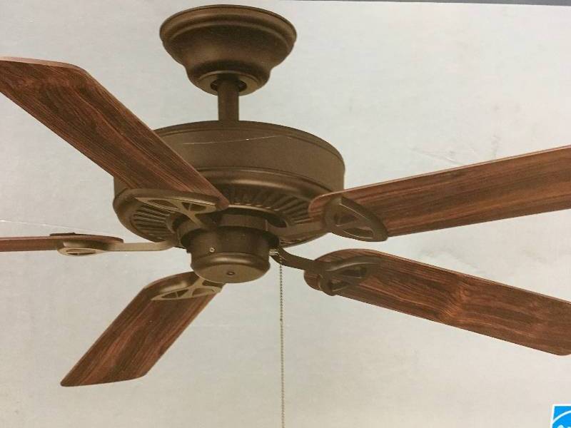 Farmington 52 In Indoor Oil Rubbed Bronze Ceiling Fan In