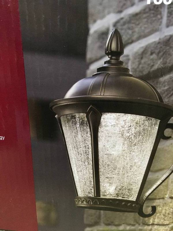 Small Exterior Wall Mount Lanterns Bronze 703623 not used