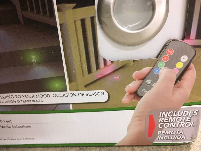 lot 35 image: Paradise Stainless Steel Multi-Color LED Deck Light Kit Low Voltage (6 Lights) not used