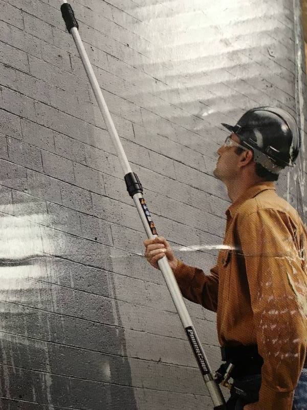 lot 7 image: Power Care 18 ft. 4,200-PSI Telescoping Spray Wand for Pressure Washers