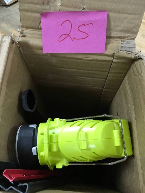 lot 25 image: Ryobi ONE 18-Volt Lithium-Ion Cordless TrimmerBlowerHedge Combo Kit - Two 1.3Ah Batteries and Charger Included