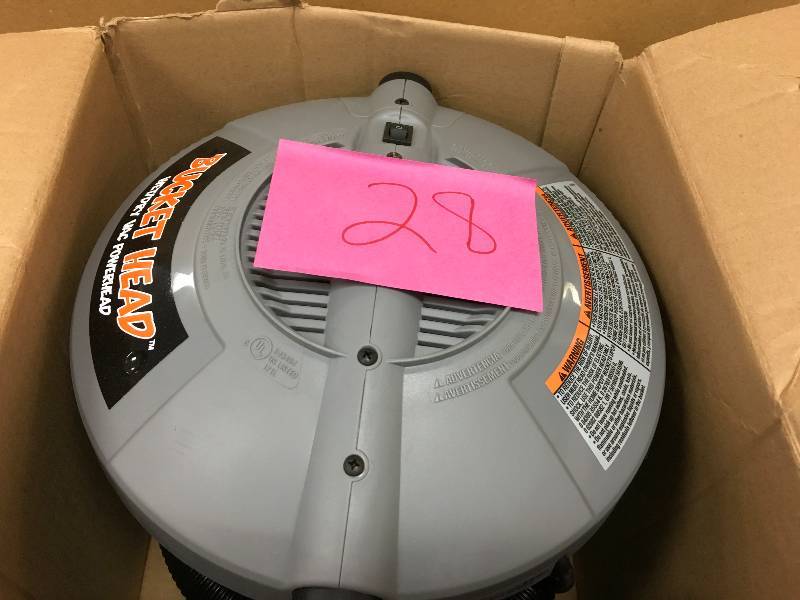 lot 28 image: Bucket Head 5 gal. 1.75-Peak HP Wet Dry Vac