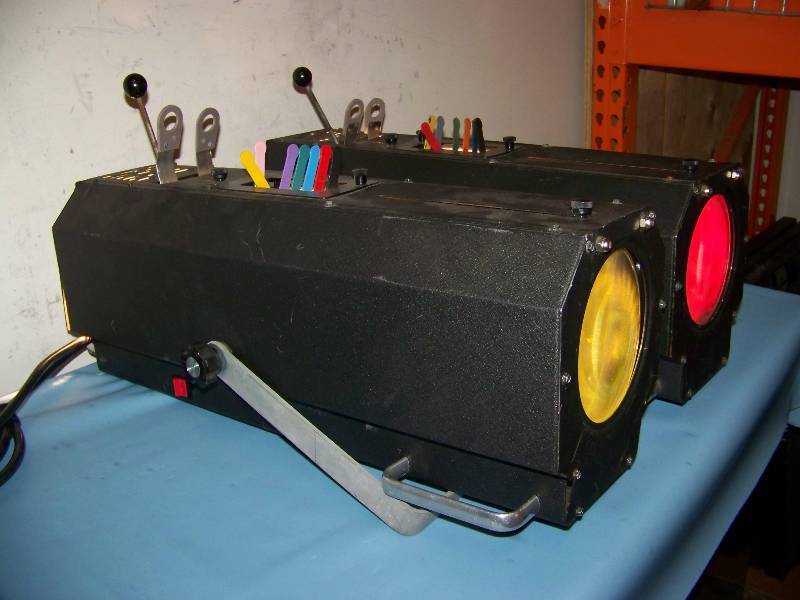 lot 38 image: (2) Lycian Stage Lighting, ClubSpot, Spot Lights  Stage Lights