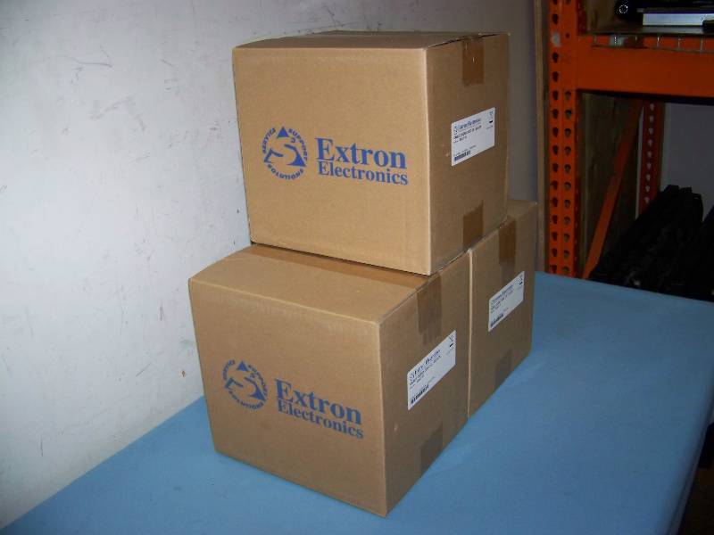 lot 32 image: (3) Extron Electronics, Cable Cubbies - NEW in Original Boxes