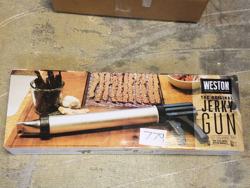 lot 779 image: The Original Jerky Gun by Weston