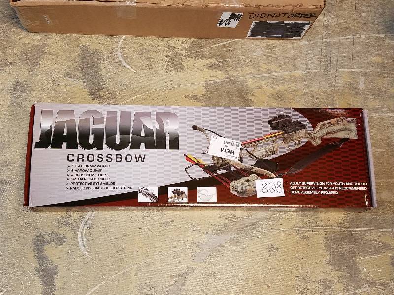 lot 828 image: Jaguar Camo 175-Lb. Rifle Crossbow