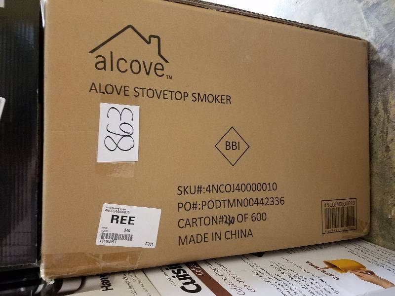 lot 863 image: alcove Stovetop Smoker