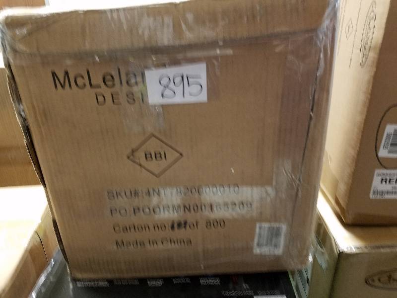 lot 895 image: McLeland Design Braden 2-Pc. Table Lamp Set