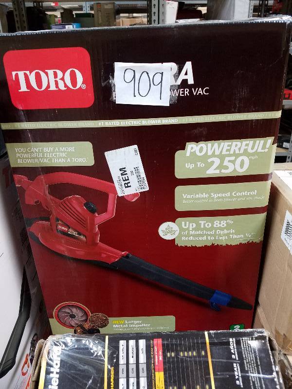 lot 909 image: Toro Ultra Electric Leaf Blower