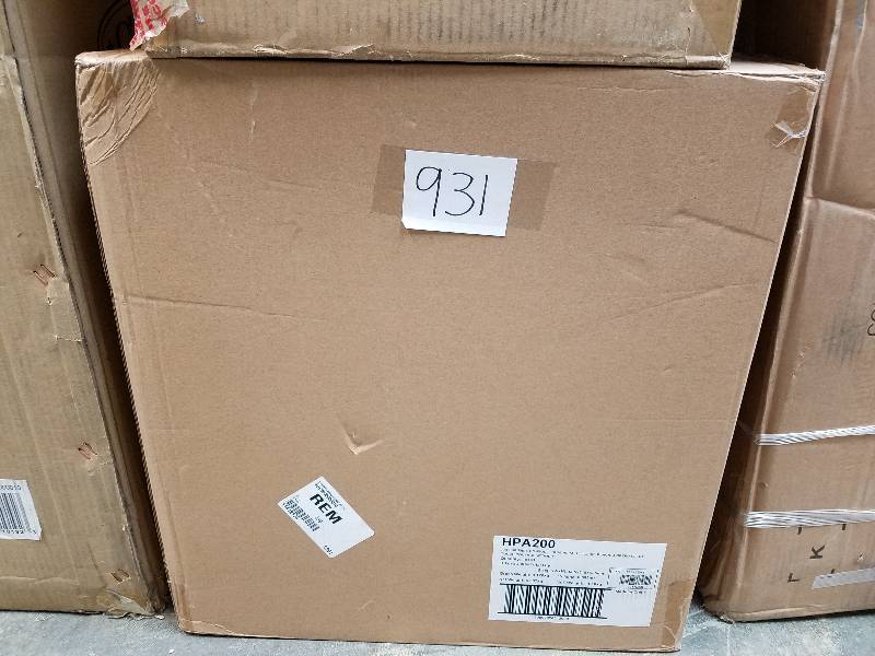 lot 931 image: Honeywell True HEPA Large Room Air Purifier with Allergen Remover - HPA-200