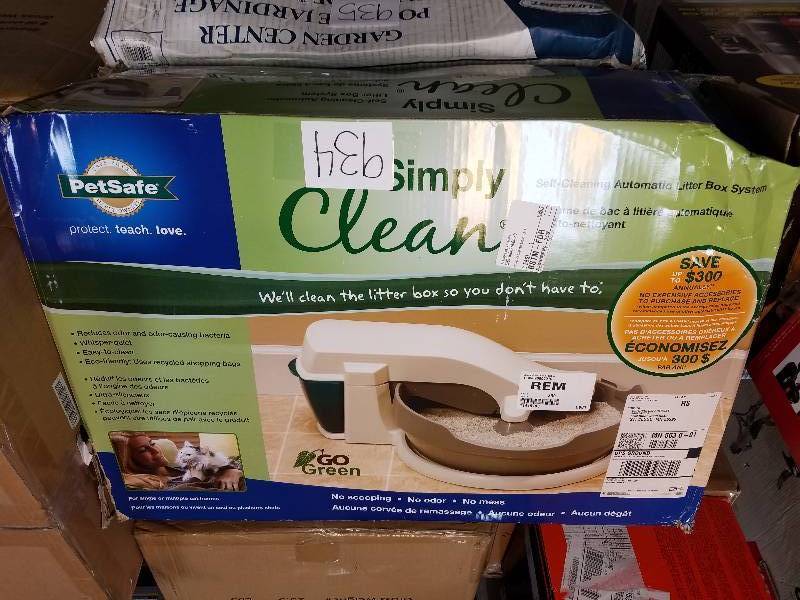 lot 934 image: Simply Clean Automatic Litter Box System